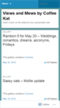 Mobile Screenshot of coffeekatblog.com