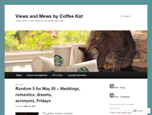 Tablet Screenshot of coffeekatblog.com